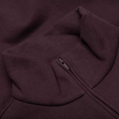3 4 Half Zip Plum