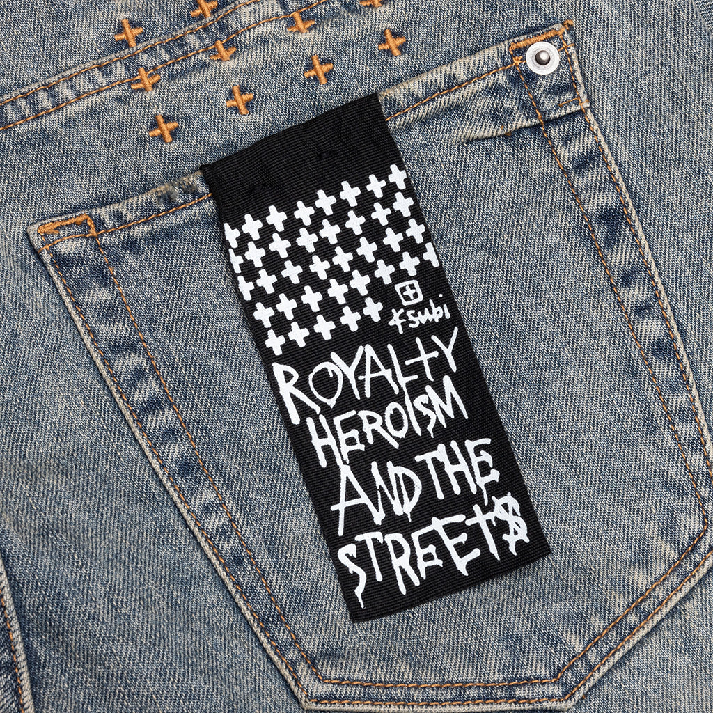 Van Winkle Stagelight Metalik Pants Denim