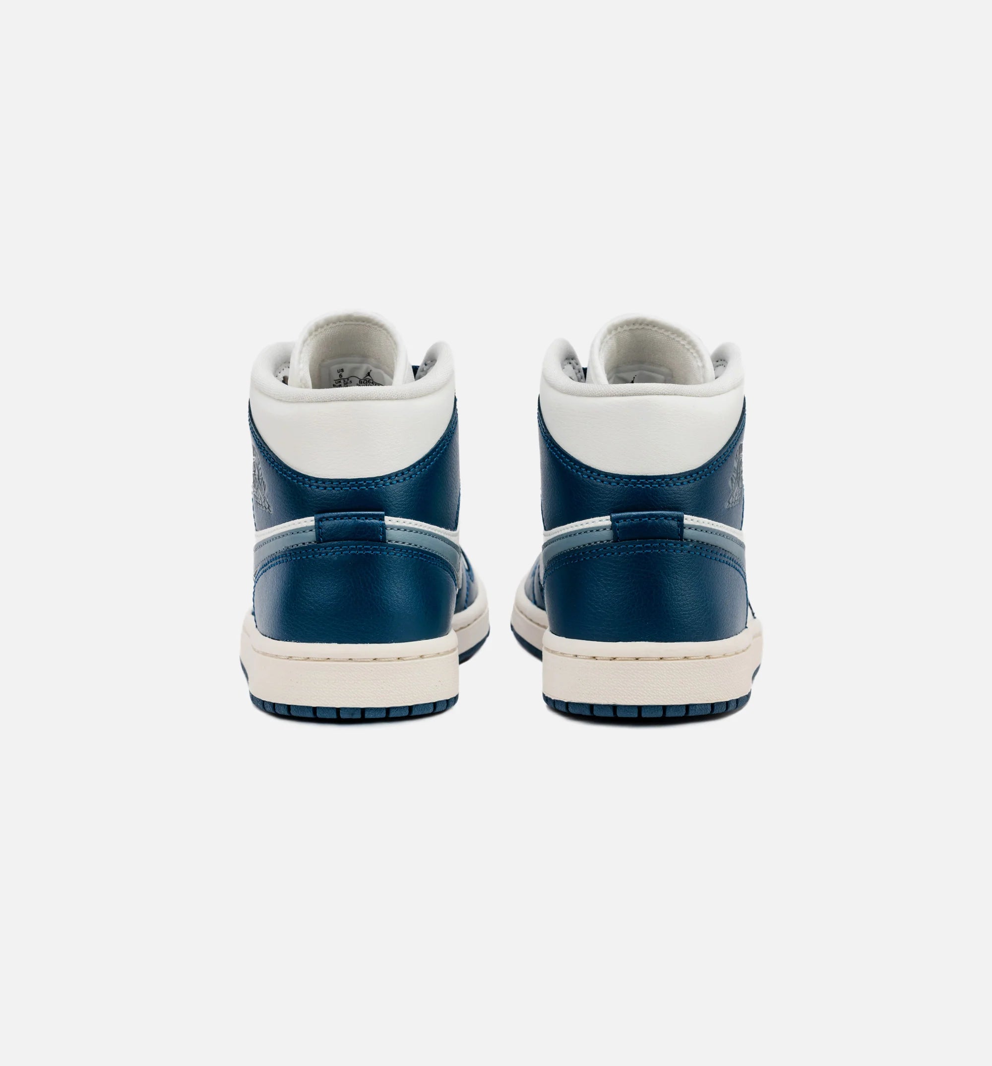 Air Jordan 1 Retro Mid Sky J French Blue Womens Lifestyle Shoe Sky J French Blue Sail Ozone Blue