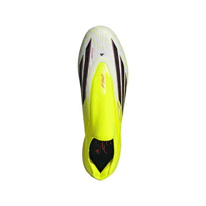 adidas F50 Elite Laceless FG Firm Ground Mens Soccer Cleats Yellow Black Red