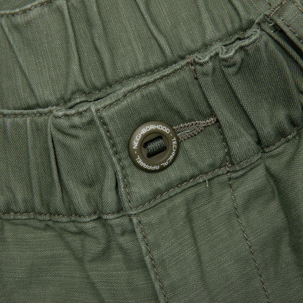 Wide Cargo Short Pants Olive Drab