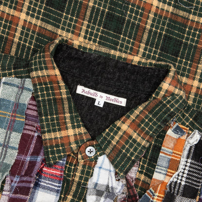 Ribbon Flannel Shirt Assorted