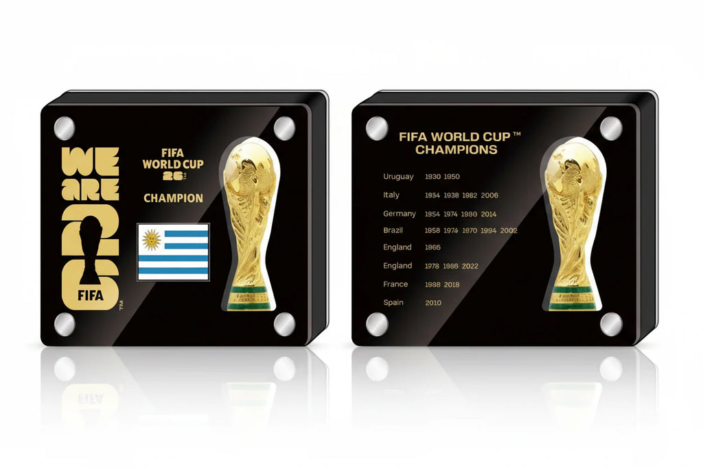FIFA World Cup 2026 World Champion 3D Trophy Replica Diy Champion Flag