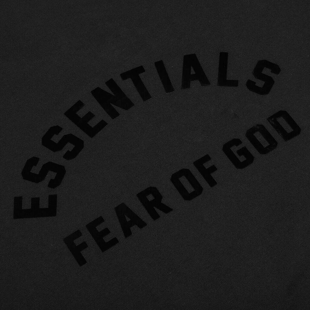 L S Tee Jet Black