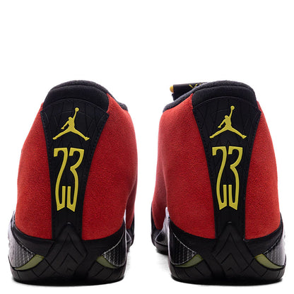 Air Jordan 14 Retro Ferrari Challenge Red Vibrant Yellow Black