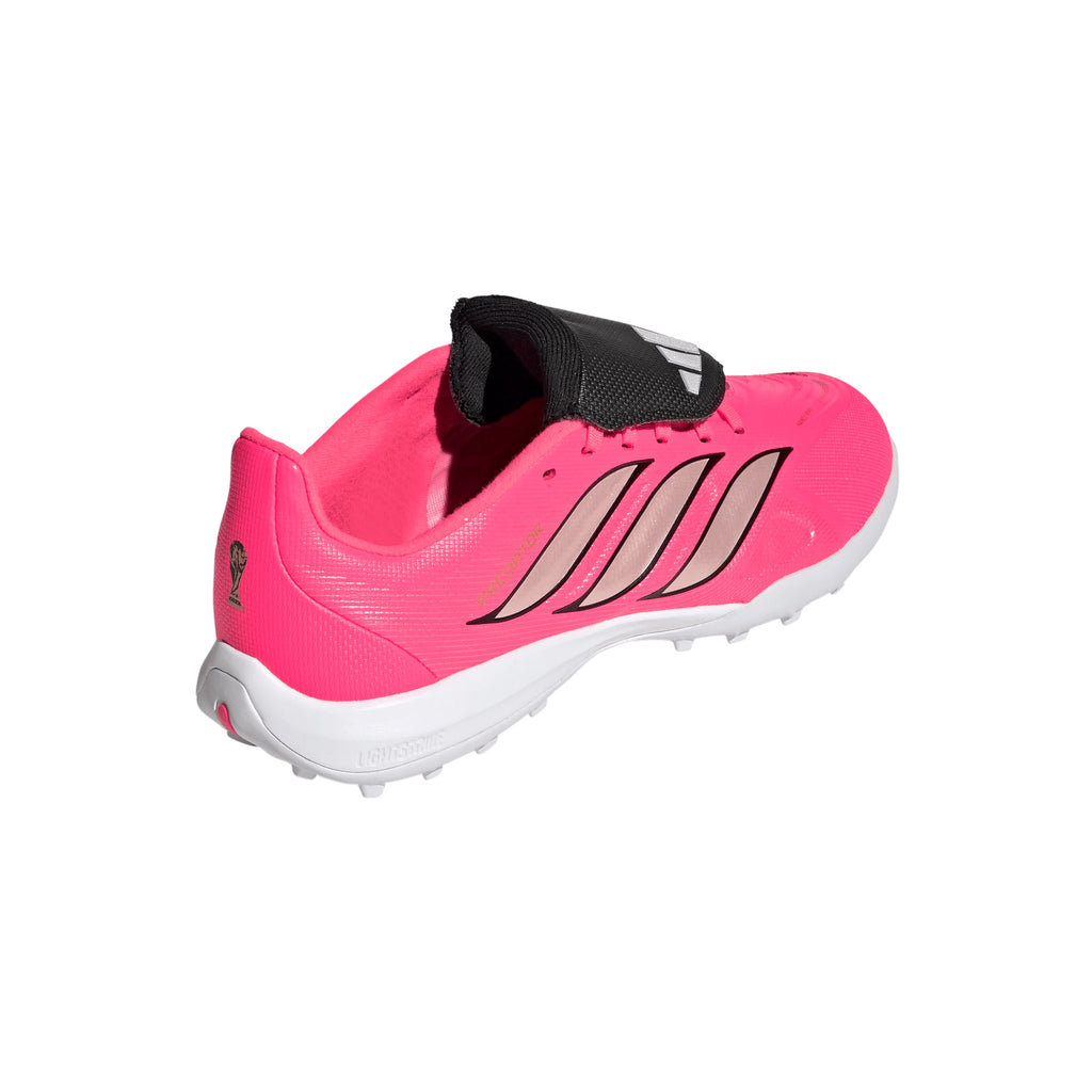 adidas Predator League Fold Over Tongue Turf Youth Soccer Cleats Turquesa