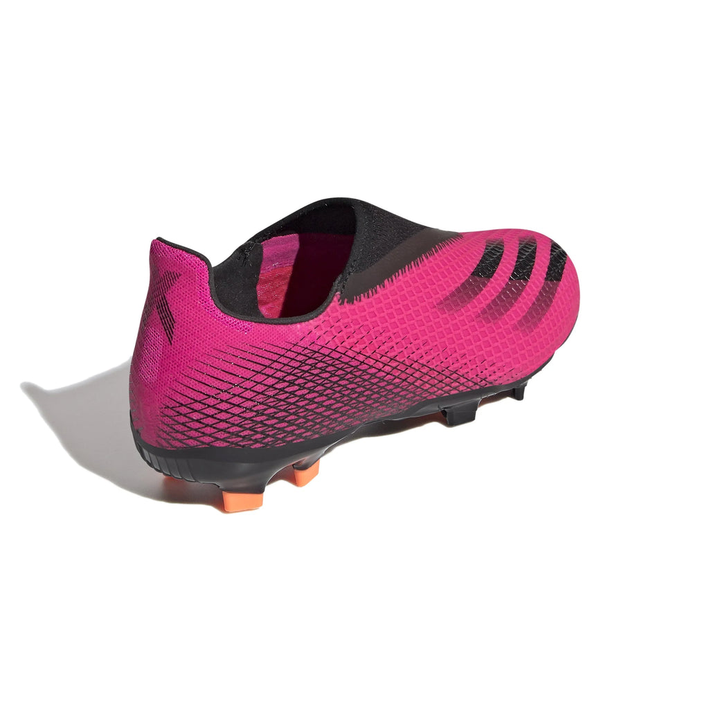 adidas Kids X Ghosted 3 Laceless FG Firm Ground Cleats