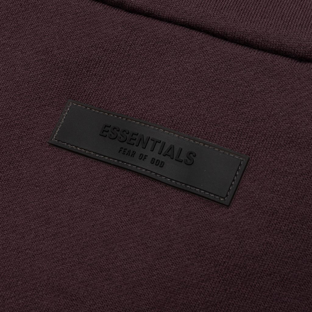 3 4 Half Zip Plum