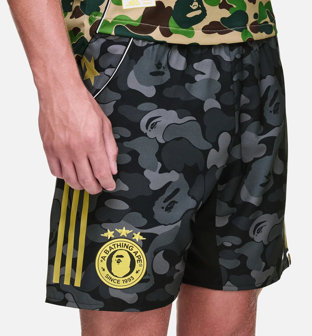 Bape FB Soccer Mens Shorts Black