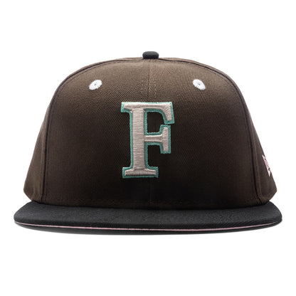 Feature x New Era F Logo Antelope Island 59FIFTY Fitted Brown Black