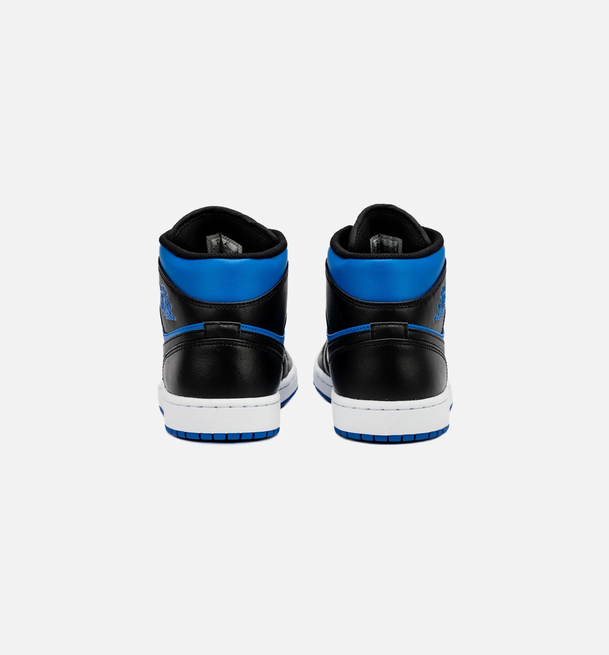 Air Jordan 1 Retro Mid Varsity Royal Mens Lifestyle Shoe Blue Black