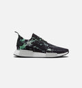 NMD R1 Primeknit Green Marble Mens Shoe Black White Green