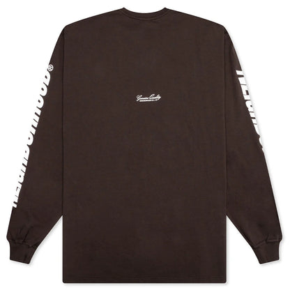 NH L S Tee 1 Brown