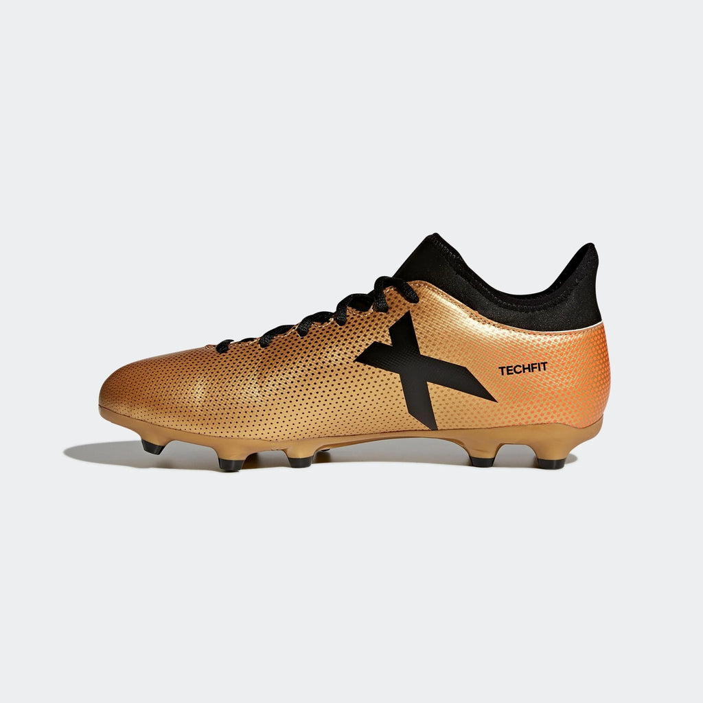 adidas X 173 FG Firm Ground Boots Tactile Gold Metallic Black Red