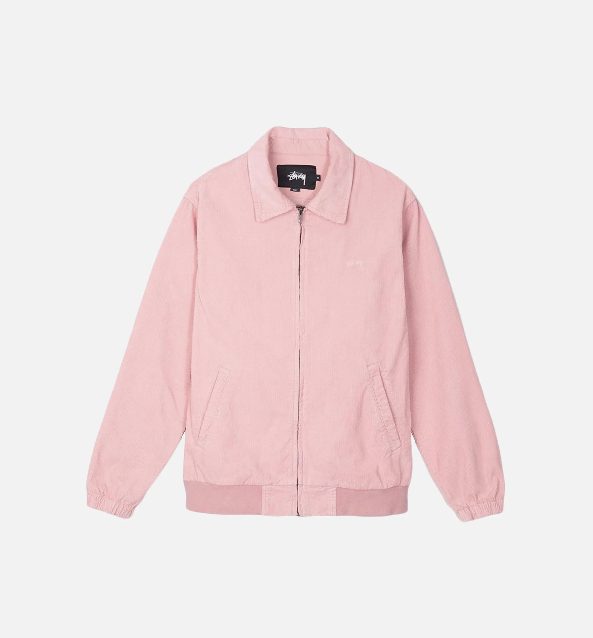 Stussy Bleached Out Cord Jacket Mens Pink