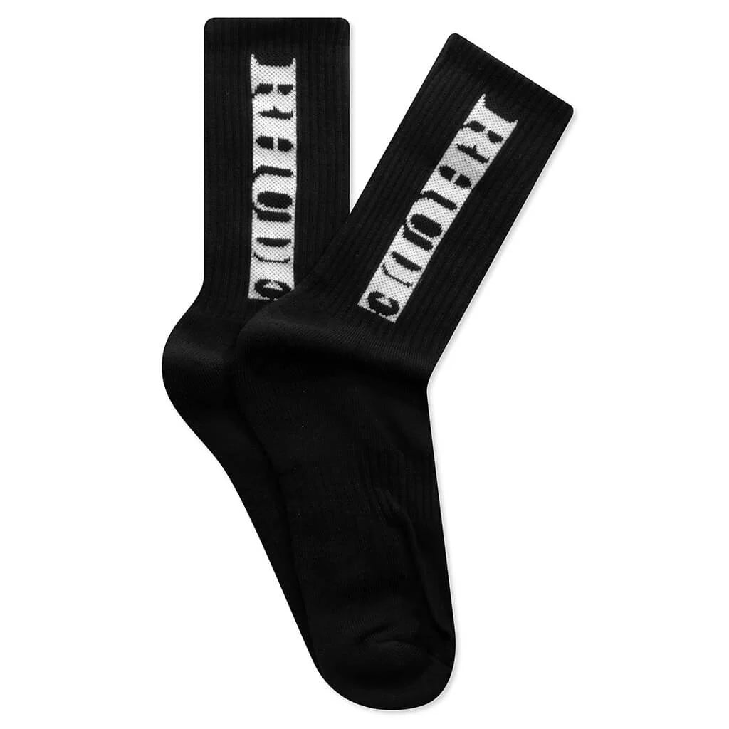 Dinero Sock Black White