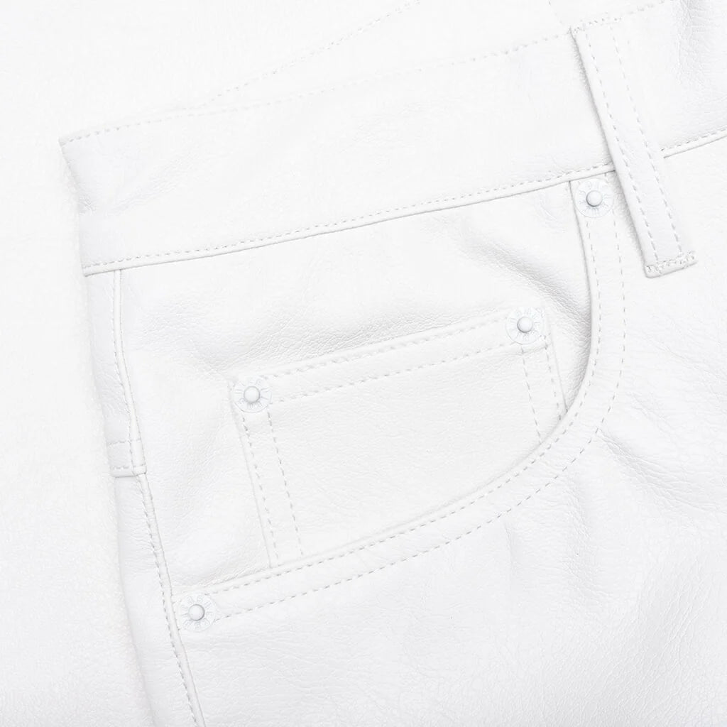 Plaster Baggy Shorts White