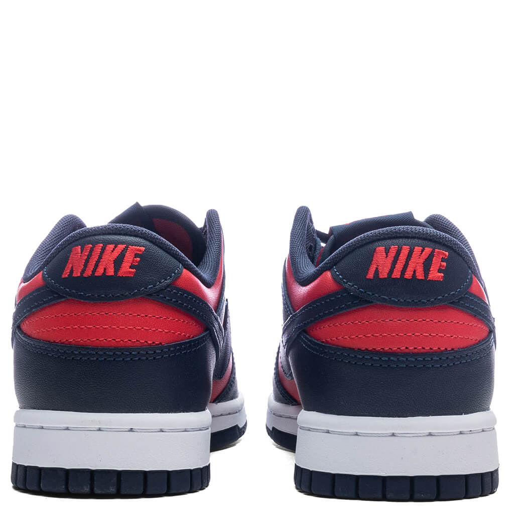 Dunk Low Retro University Red Obsidian White