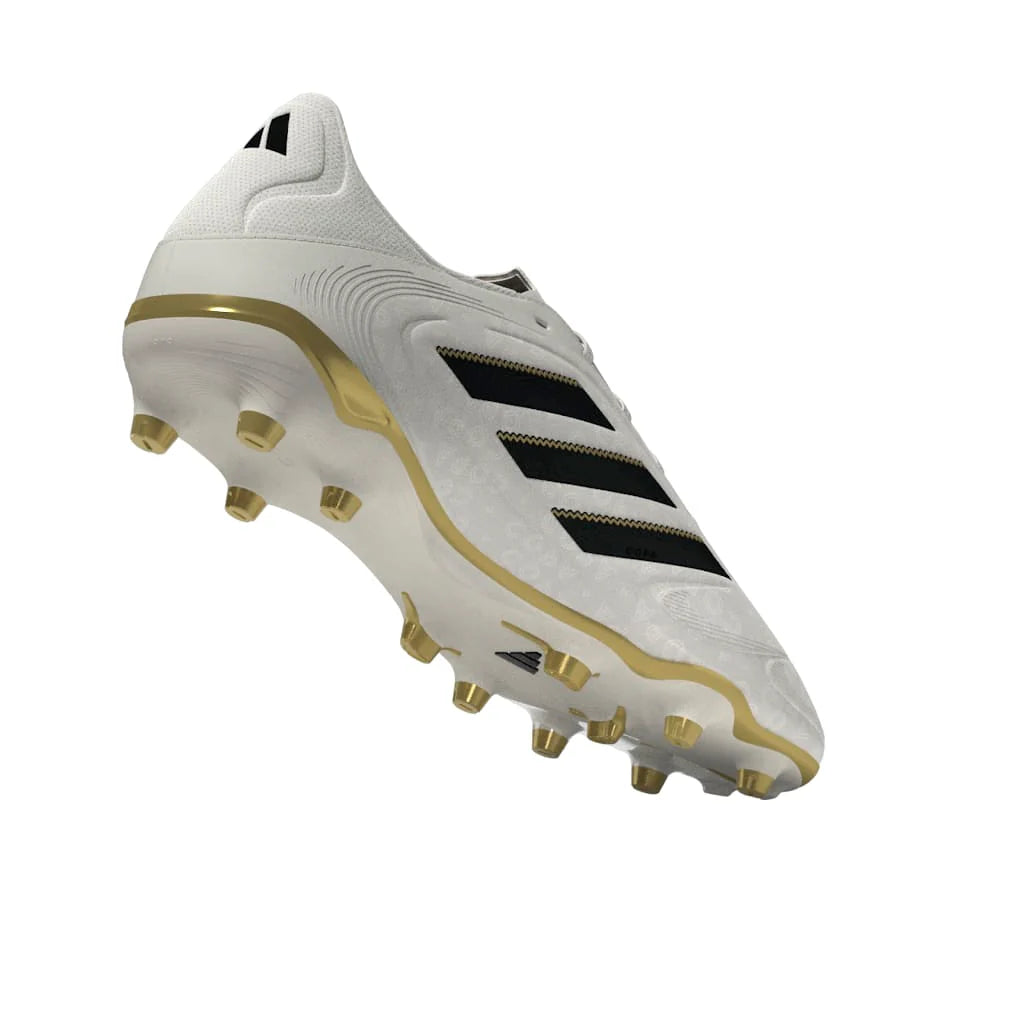 adidas Copa Pure 3 League Firm Multi Ground Boots White Black Gold