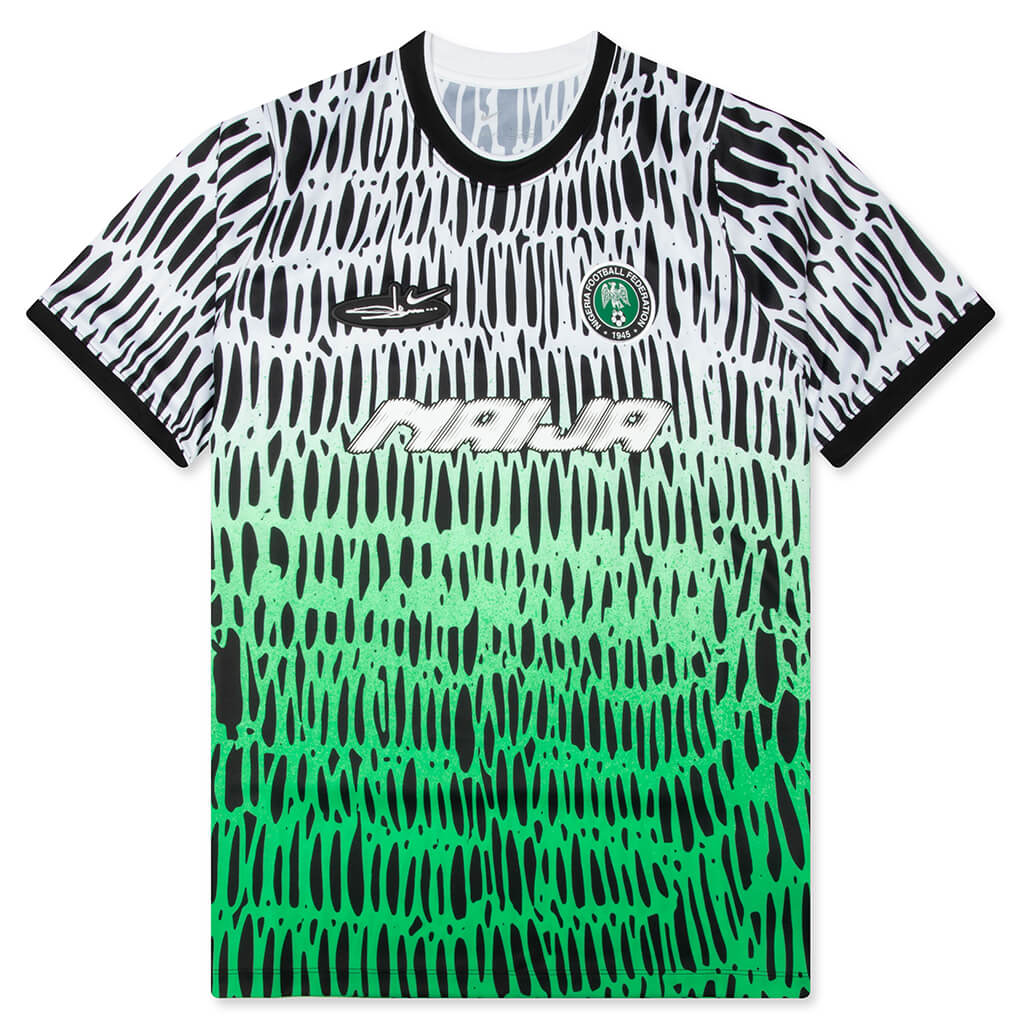 Nike x Nigeria x Slawn Dri FIT Academy Pro S S Soccer Top Black White