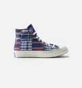 Chuck Taylor Twisted Prep Mens Lifestyle Shoe Rush Blue University Red