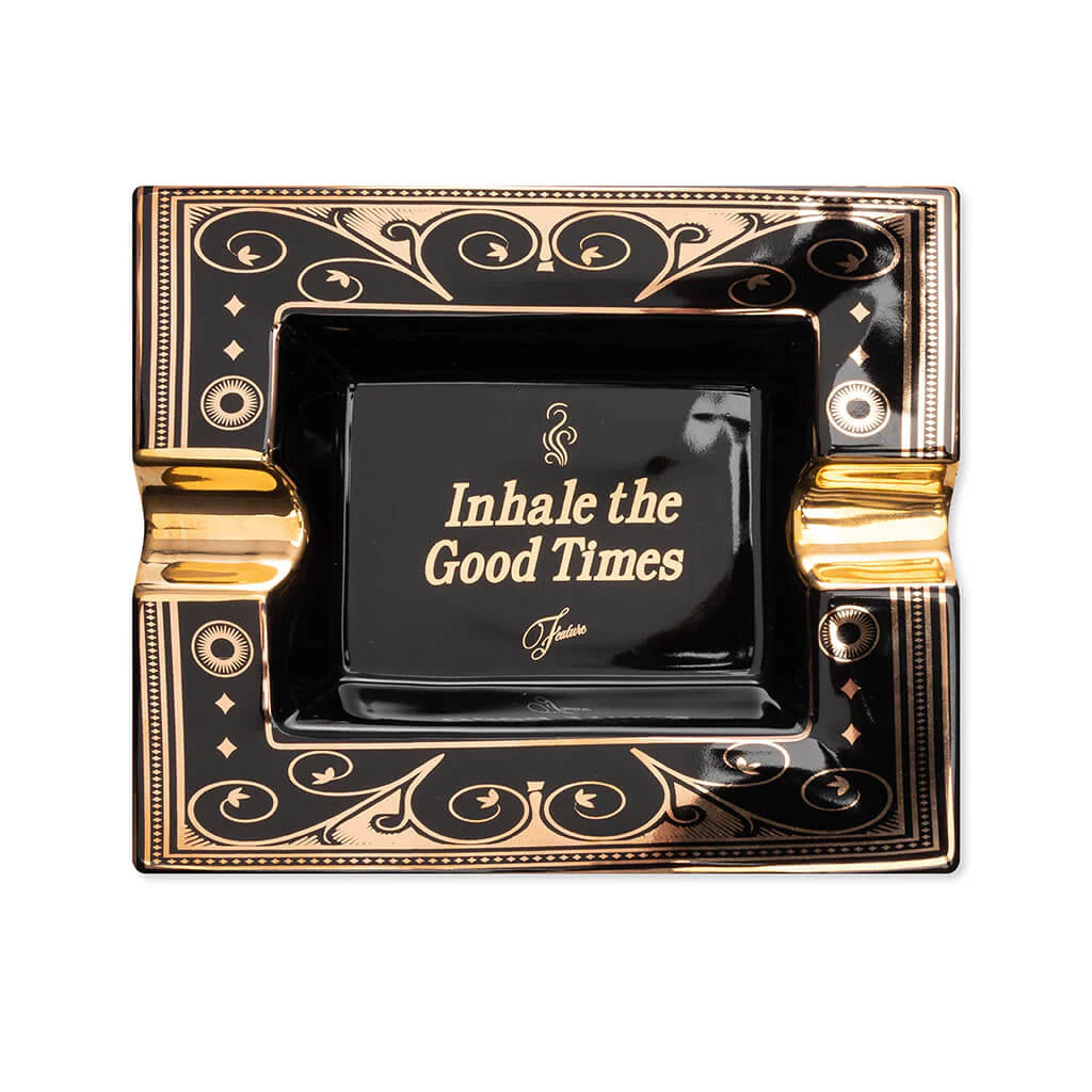 Churchill Ashtray Black