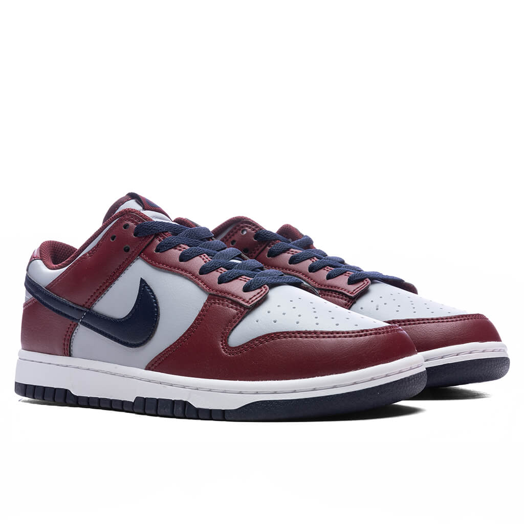Dunk Low Retro Wolf Grey Obsidian Dark Team Red White