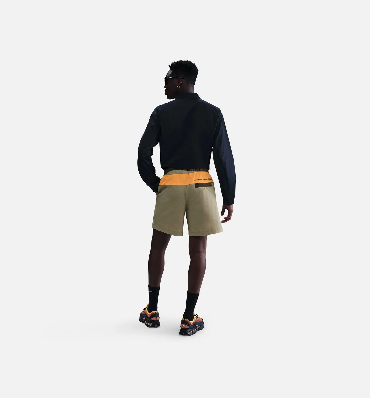 Tech Woven Trek Mens Short Neutral Olive Sundial