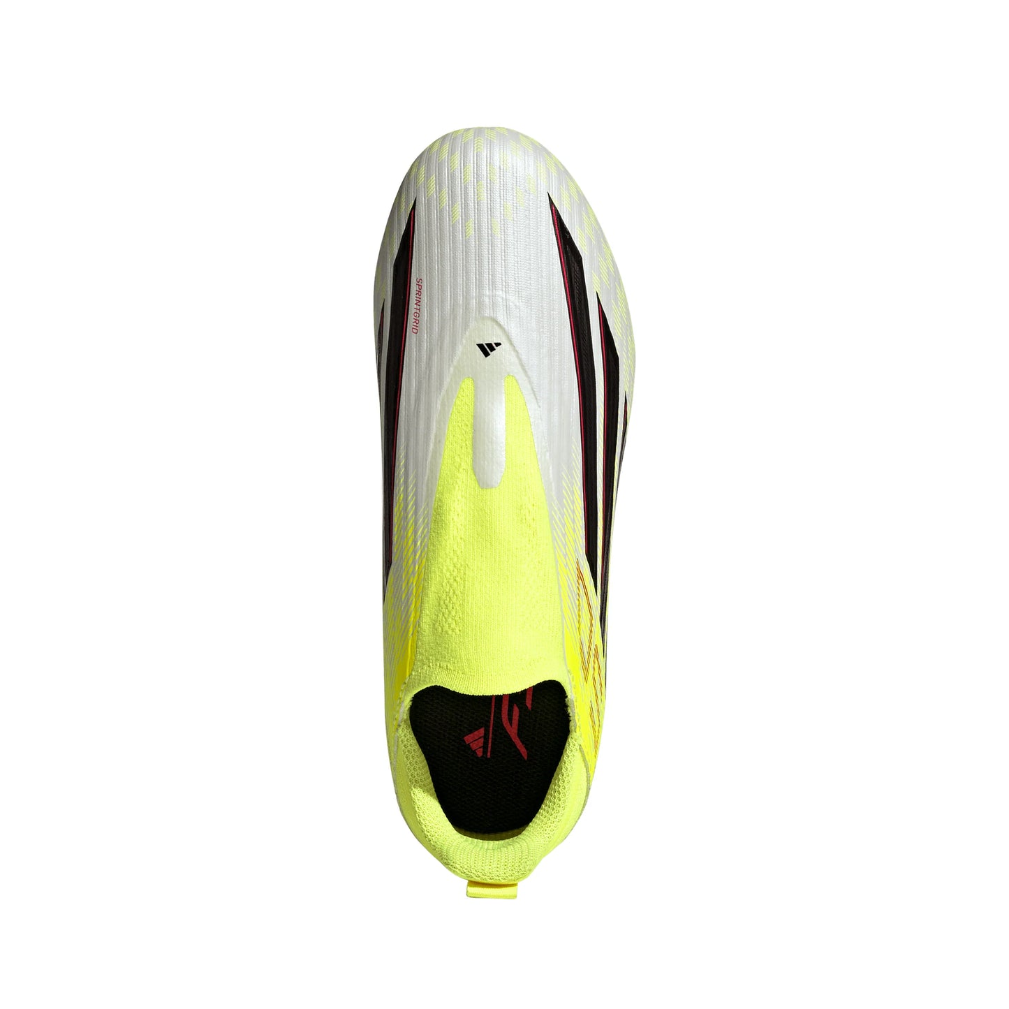 adidas F50 League Laceless FG MG Firm Ground Multi Ground Youth Soccer Cleats Yellow Black Red