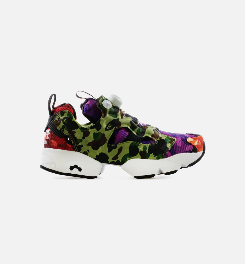 BAPE Instapump Fury Multi Camo Mens Lifestyle Shoe Multi Camo