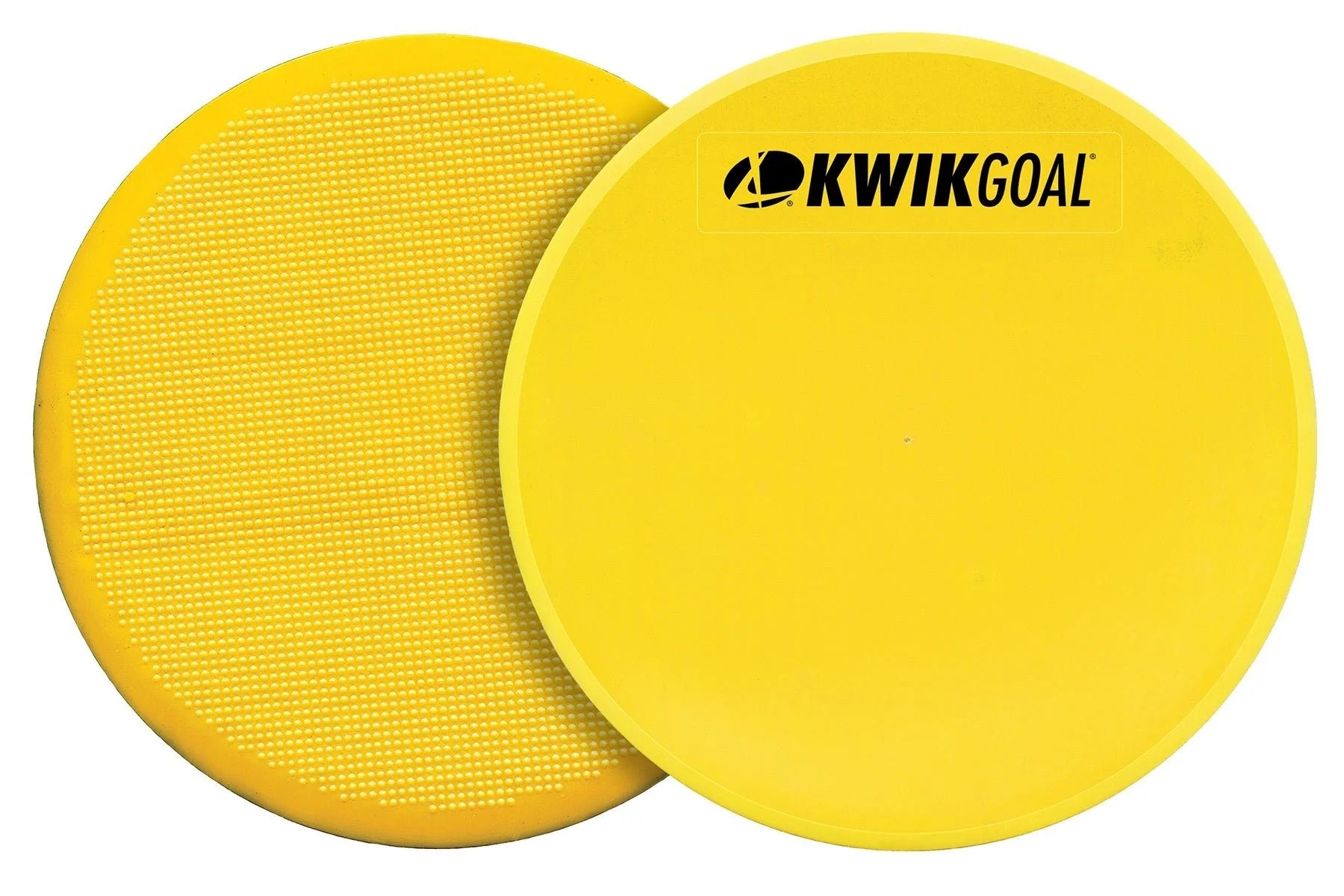 Kwik Goal Flat Round Markers Yellow
