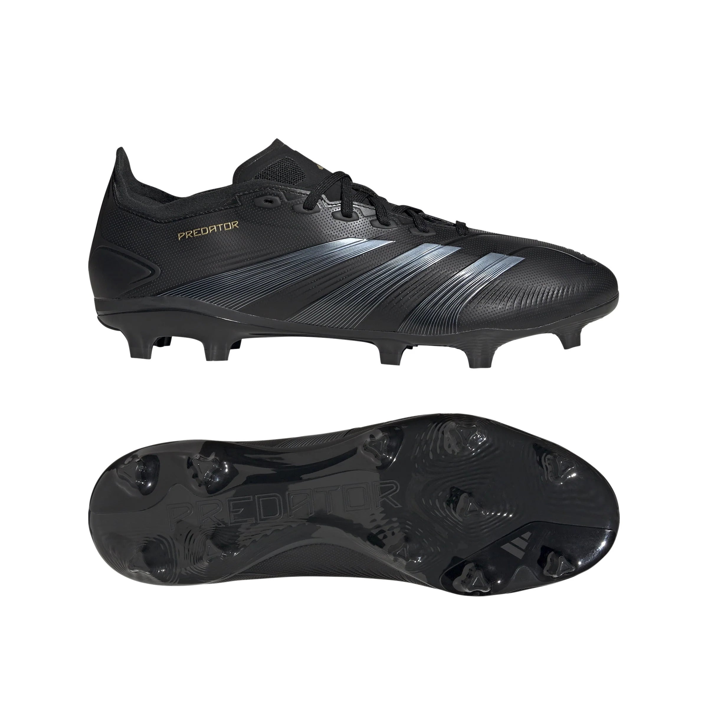 adidas Predator League FG Firm Ground Soccer Cleats Black Carbon Gold