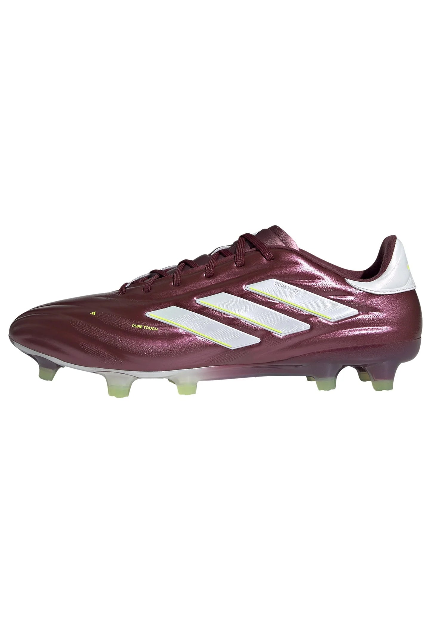 adidas Copa Pure 2 Elite FG Firm Ground Soccer Cleats Shadow Red White Solar Yellow