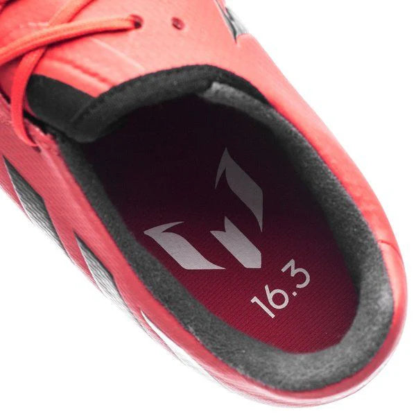 adidas Messi 163 FG AG Multi Ground Soccer Cleats Red Black White