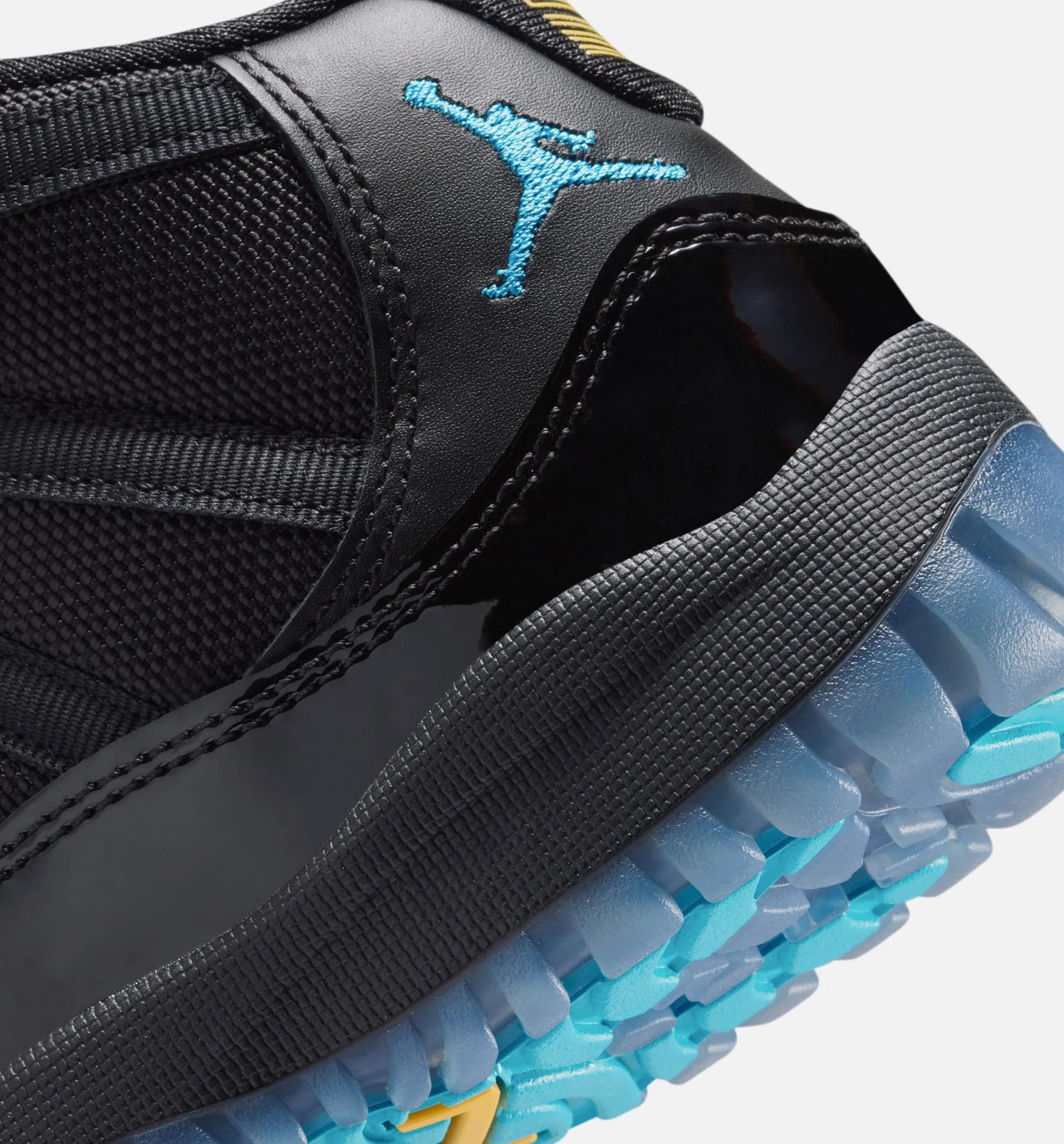 Air Jordan 11 Retro Gamma Preschool Lifestyle Shoe Black Gamma Blue Varsity Maize Limit One Per Customer