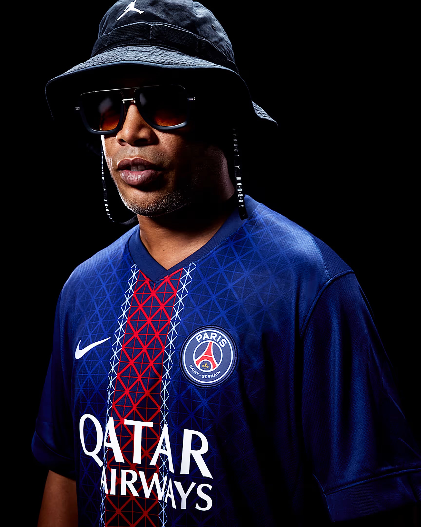 Nike Paris Saint Germain 2025 26 Stadium Home Jersey Midnight Navy Midnight Navy White