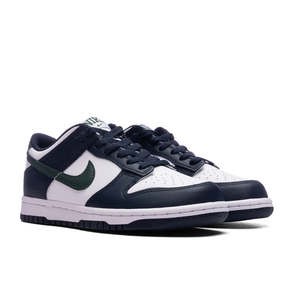 Dunk Low GS Obsidian Vintage Green White
