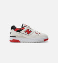 550 Sea Salt True Red Mens Lifestyle Shoe White Red