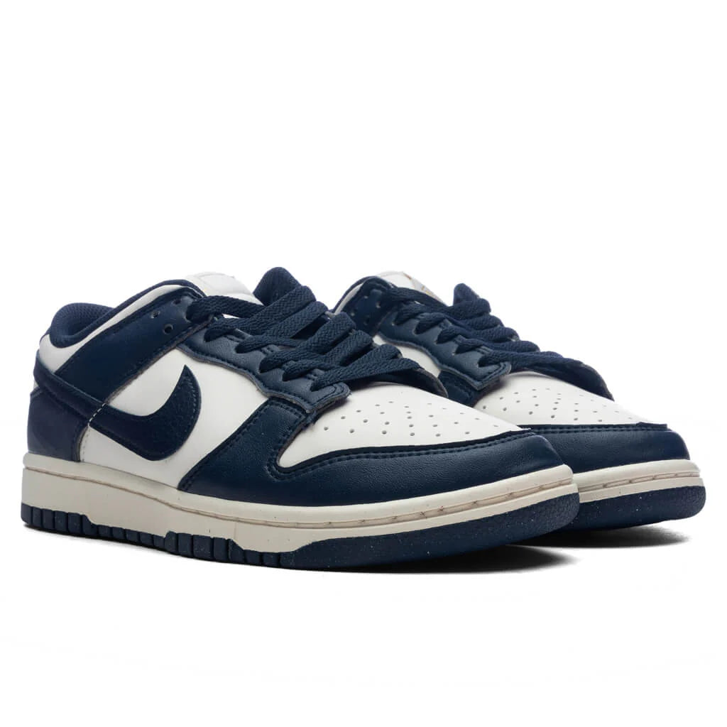 Womens Dunk Low Next Nature Olympic Phantom Obsidian Pale Ivory