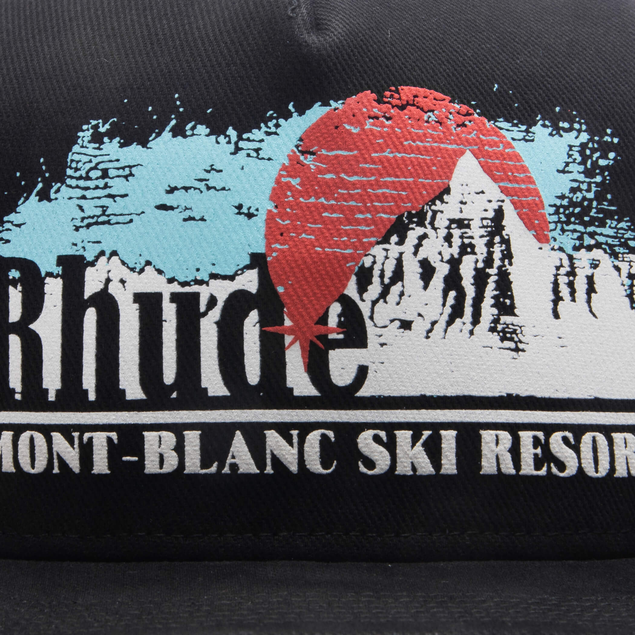 Mont Blanc Trucker Hat Black