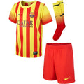 Nike Barcelona Aweay Mini Kit 13 Yellow Red Navy