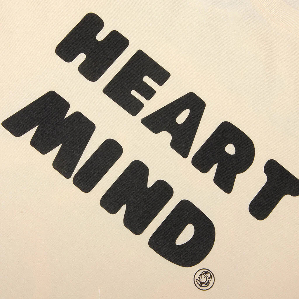 Heart Mind S S Tee Ecru