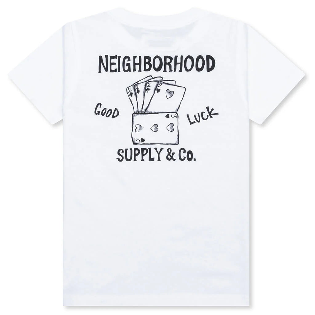 Kids OT TEE SS 8 White