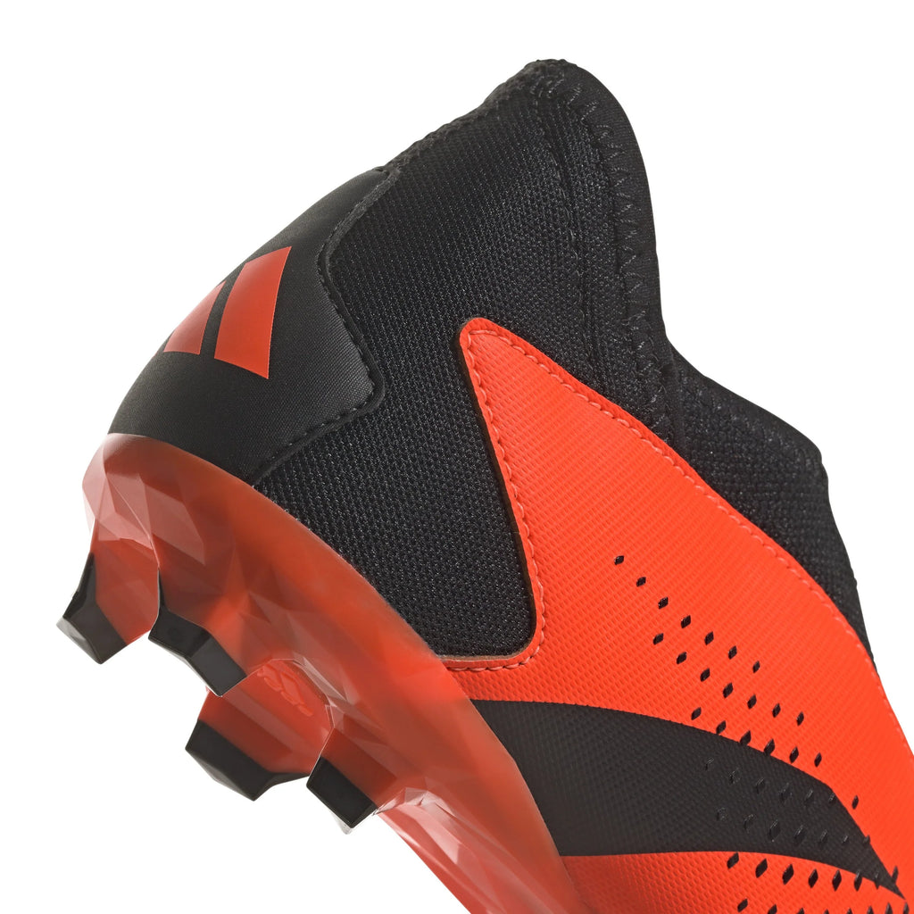 adidas Kids Predator Accuracy3 Laceless FG Firm Ground Soccer Cleats