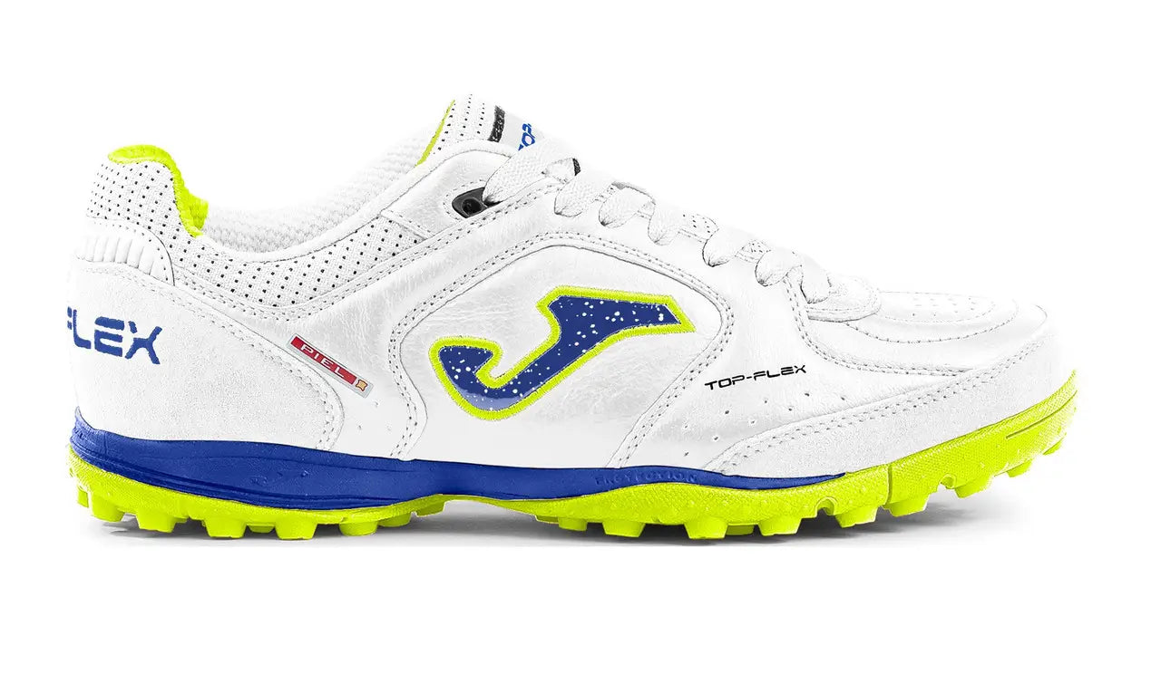 Joma Assortment Top Flex 2342 Turf Soccer Cleats White Royal