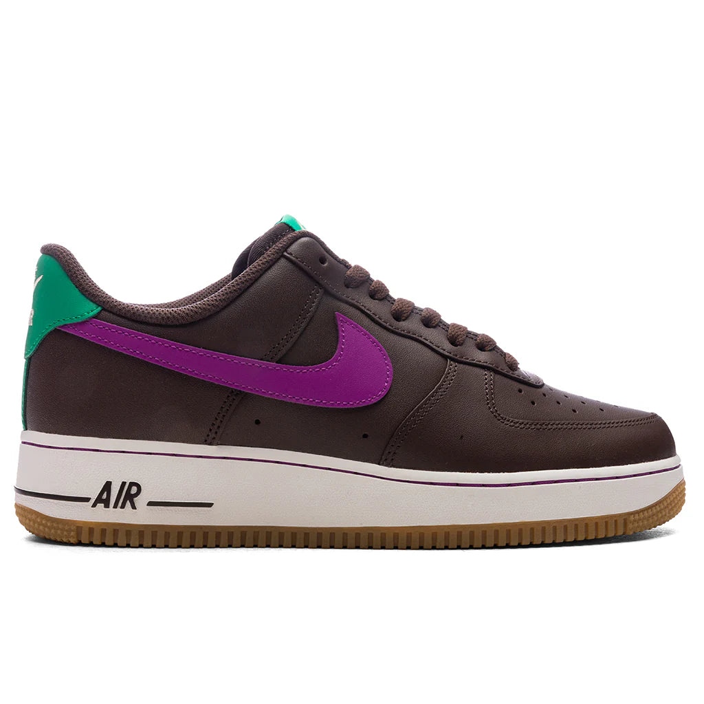 Air Force 07 Barque Brown Vivid Purple Stadium Green