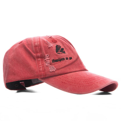 No Where To Go Cap Washed Red
