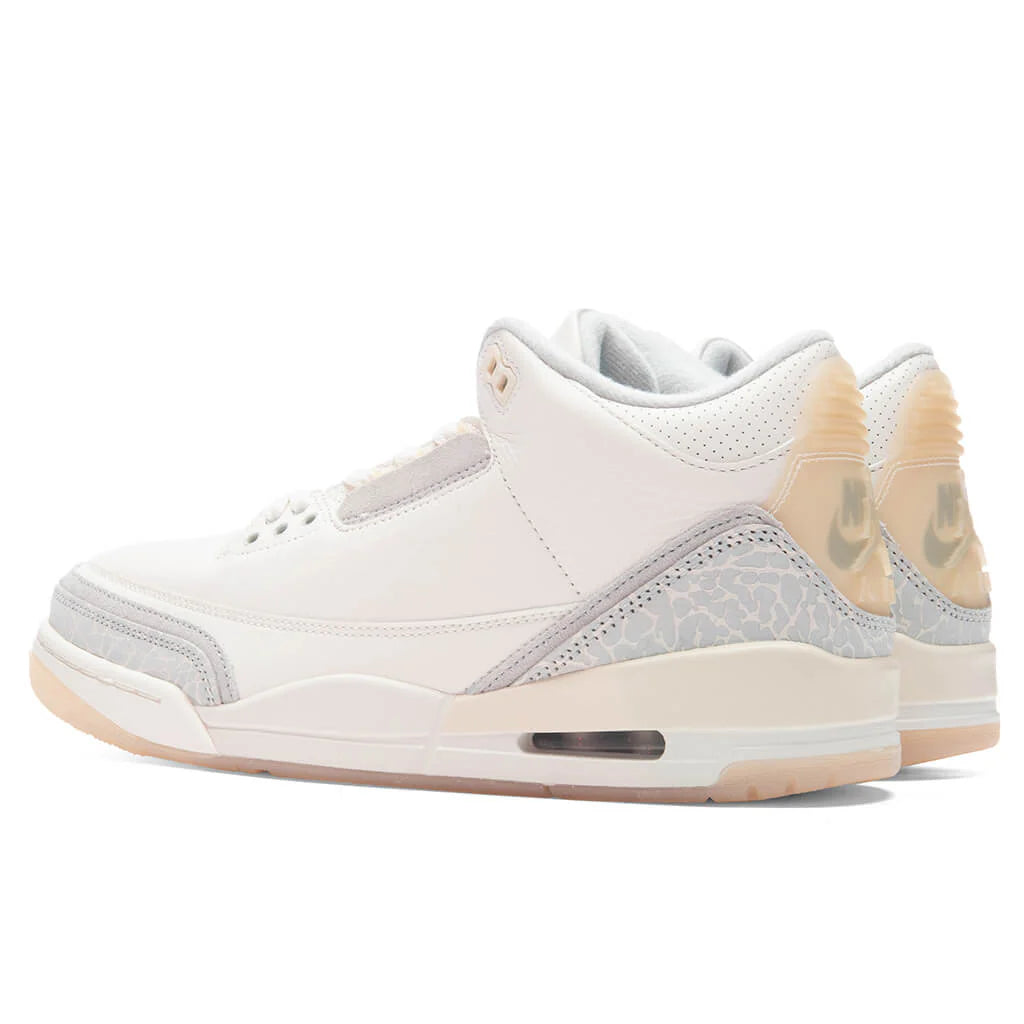 Air Jordan 3 Retro Craft Ivory Grey Mist Cream
