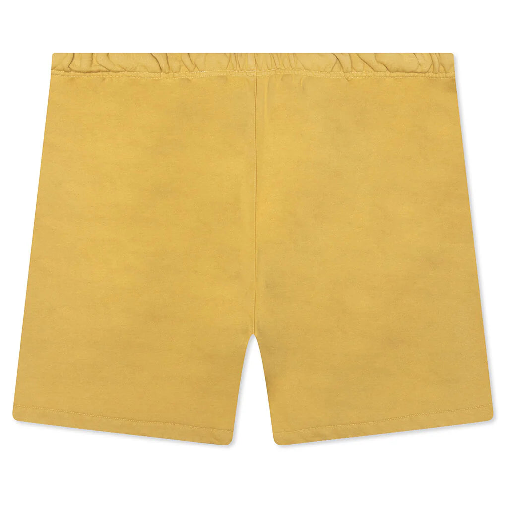 Heavy Fleece Soccer Short Amber
