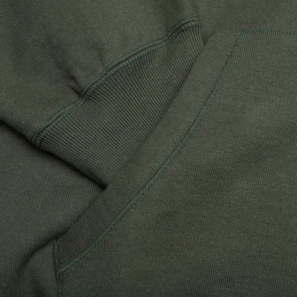 Heavy Weight Pullover Hooded Type 3 Sweatshirt Green